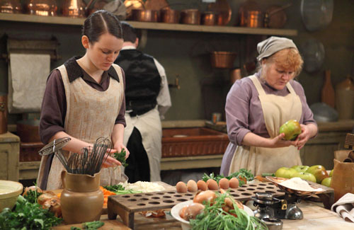 Downton Abbey Kitchen Maid and Cook